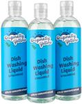 Originally Yellow USA Made Lemon Dish Soap | Hypoallergenic Dish Wash | Bulk 3 Pack (Unscented Old)