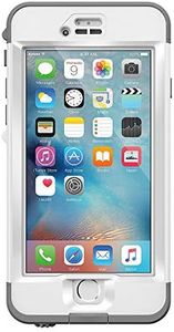 Lifeproof NÜÜD Series iPhone 6s ONLY Waterproof Case - Retail Packaging - Avalanche (Bright White/Cool Grey)