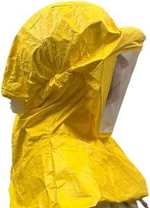 Standard Polypropylene S-Series Hood Assembly with Inner Collar and Head Suspension (for Use with Certain Powered Air Purifying and Supplied Air Respirator Systems). Medium/Large (10, Medium/Large)