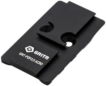 GRITR Optic Plate for Mounting Optics on Walther PDP Firearms with 2.0 Optic Plate System