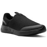 AVANT Men's Comfit Slip-On Antislip Walking Shoes Without Laces with Bouncy Eva Outsoles Black, 9 UK