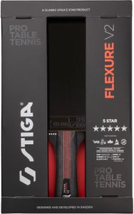 STIGA Flexure V2 Table Tennis Bat – Professional Ping Pong Paddle