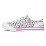 Rocket Dog Jazzin Preston Womens Multi Canvas - Size 6 UK - Multicolour