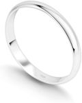 KEZEF Sterling Silver Wedding Band 