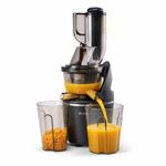 Wonderchef Regalia Full Fruit Cold Press Slow Juicer | 55 Rpm Slow Juicer Retains Higher Nutrients | 240 Watts Powerful Dc Motor | Easy To Clean | 5-Year Motor Warranty