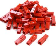 Anderson Power Products 1327-BK PP15/30/45 Powerpole Connector Colored Housing, Red (50 pieces)