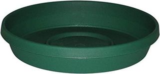 HomeLeisure Lifestyle Planterra Saucers, Green, 250 mm Length