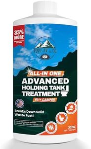 Pure RV - RV Black Tank Treatment - All-In-One Waste Digester & Odor Eliminator, California Compliant, Septic Safe, Holding & Sewer Treatment for RVs, Campers, 32 oz