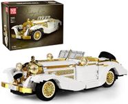 Mould King 10003 Classic Car Model Kit, MOC Building Blocks Set to Build, Toy Gifts for Kids/Adult Collections Enthusiasts(868 Pcs, Static Version)