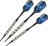 Viper Silver Thunder Soft Tip Darts, 4 Knurled Bands, 16 Grams