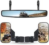 UTV Side Rear View Mirror For 1.75"