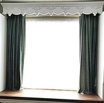 CURTAIN BOX VALANCE PELMET WINDOW CORNICE SWAG CROWN CANOPY COVER VICTORIAN 9 feet 108 inches 275cm x 18.5cm x 18.5 cm EASY FIT CB9ft