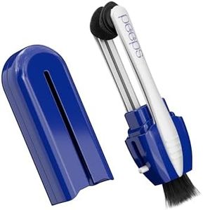 Peeps Eyeglass Lens Cleaner – Groundbreaking Carbon Microfiber Technology – Used by NASA to Clean Glass (Injected Finish Blue (1Pack))