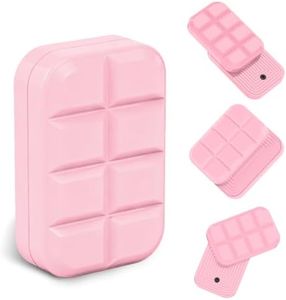 Fidget Toys Adults Metal Fidget Slider Magnetic EDC Haptic Fidget Toys for Adults (Chocolate Pink)