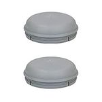 AB Tools 2 Pack Replacement 76mm Dust Hub Cap Cover for IFOR WILLIAMS Trailer Drum