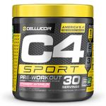 C4 Sport Pre Workout Powder Energy Preworkout, Strawberry Watermelon, 30 Servings - Sugar Free + 135mg Caffeine Pre-Workout Supplement for Men and Women