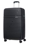 American Tourister Aero Racer Spinner 79 Expandable - 4,6 Kg Suitcase, cm, 115 liters, Black (Jet Black)