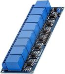 AZDelivery 8-Channel 5V Relay Module with Optocoupler Low Level Trigger Compatible with Arduino Including E-Book!