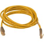 Belkin CAT5e Crossover Patch Cable, RJ45 Connectors, 7 ft., Yellow