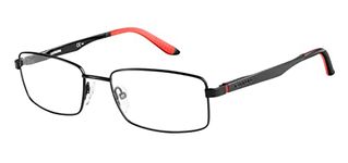 Carrera Men's 8812 Prescription Eyewear Frames, Shiny Black, 55mm, 18mm