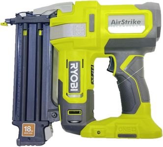 RYOBI 18V Cordless Brad Nailer – Lightweight, Battery Powered