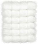 WILLBOND 24 Pieces Pom Pom Balls with Elastic Loop Faux Fur 3.94 Inch DIY Faux Fur Fluffy Pompoms Ball with Rubber Band Knitting Accessories for Hats Shoes Scarves Bags Keychain Charms