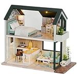 Fsolis DIY Dollhouse Miniature Kit 