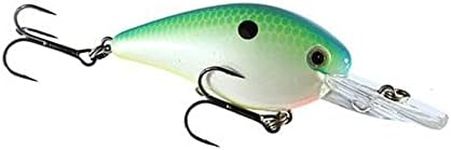 Strike King Lures KVD 1.5 Deep Freshwater 3 1/4" Length 3/8 oz Deep Diving Citrus Shad Diver Crankbait Lure