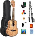 Kmise Concert Ukulele Set Tiger Fla