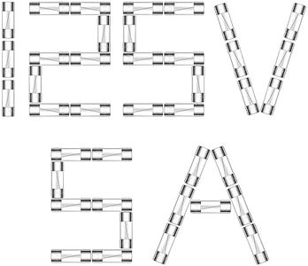VEXUNGA 20pcs 5A 125V Christmas Light Fuses 5 Amp 125 Volt Max Glass Fuses Replacement for Outdoor C9 String Xmas Lights (5x20MM / 0.2x0.79Inch)