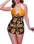 Ekouaer Womens One Piece Swimsuits 