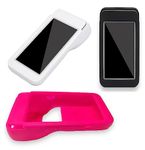 Silicone Protective Bumper Case For PAX A920 (Device Without Barcode) (Pink)