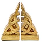 Bellaa Bookends Decorative Mystical Celtic Knot Design