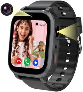 Ruopoem 4G Montre Connectée Enfant GPS, Montre GPS Enfant Tracker avec Appel Vidéo SOS Réveil Appareil Caméra IP68 Mode Scolaire Jeux Chat, Montre IntelligenteEnfant Cadeau pour Filles et Garçons