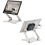 Surface Tablet Stand,iPad Cooler,iPad Pro Cooling Pad,Sturdy Tablet Stand Holder with Quiet Fan for Microsoft Surface Tablets,iPad Pro 12.9 iPad Air,Samsung Galaxy Tabs-Up to 15-in Tablets