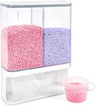 Conworld Laundry Beads Dispenser -Laundry Detergent Dispenser, Easy Access to Scented Beads, Laundry Room Organization Suitable for Laundry Beads, Laundry Powder, Rice (BPA Free)