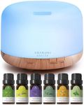 ASAKUKI Essential Oil Diffuser with