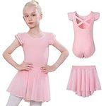 DIPUG Girls Ballet Leotards with Re