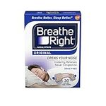 Breathe Right Original Tan Small/Medium Drug-Free Nasal Strips for Nasal Congestion Relief, 30 count