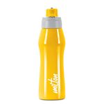 MILTON Active 750 Stainless Steel Water Bottle, 620 ml, Yellow | Hot and Cold | Leak Proof | Office Bottle | Sports | Home | Kitchen | Hiking | Treking | Travel | Easy To Carry | Rust Proof