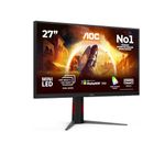 AOC U27G4XM 27 inch UHD Gaming Monitor 160Hz, Fast IPS Mini LED Panel, 1ms GtG, Adaptive Sync, HDR1000, G-Sync Compatible, Height Adjustment, (3840x2160 HDMI 2x 2.1 DP 1x 1.4 USB Hub) Black