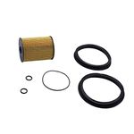 TAKPART Fuel Filter with O-rings 16146757196 Compatible for Mini Cooper 2002-2008