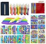 JKanruh 48 Pcs Art Kits,12 Color Sa