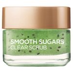 L'Oréal Smooth Sugar Clear Kiwi Face And Lip Scrub, 50ml