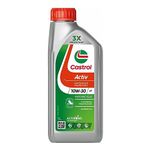 Castrol Activ STOP-START 10W-30 4T Synthetic Engine Oil for Bikes 1L | 3X Protection | With Actibond Technology | Engine Protection for bikes | JASO MA2 | Synthetic Technology