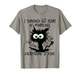 Diamond Wedding I Survived 60 Years Of Marriage T-Shirt