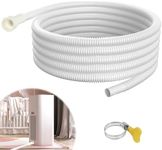 UNIFAMILY Dehumidifier Drain Hose 6.5Ft, Universal Cuttable Rubber Adapter Dehumidifier Hose, Flexible Drain Hose for Dehumidifiers indoor, Dehumidifier Hose Replacement