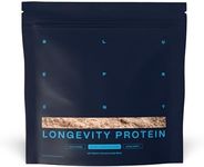 Blueprint Bryan Johnson Chocolate Protein Powder – Vegan Plant-Based Supplement with Cocoa Powder – Clean Ingredients – 26g Protein per Serving – Non-GMO – 30 Servings