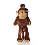 HUG 'n' FEEL SOFT TOYS Monkey Soft Toys, Baby Toys, Kids Toy, Soft Toy, Toy for Girl, Birthday Gift for Girl Plush & Stuffed Toys