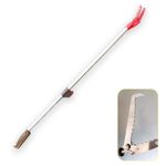 Yuvcon Long Reach Heavy Duty Telescopic Catcher Garden Picker Tool, Aluminum Grabber Stick, Extendable: 3.6 ft to 5 ft (Telescopic)